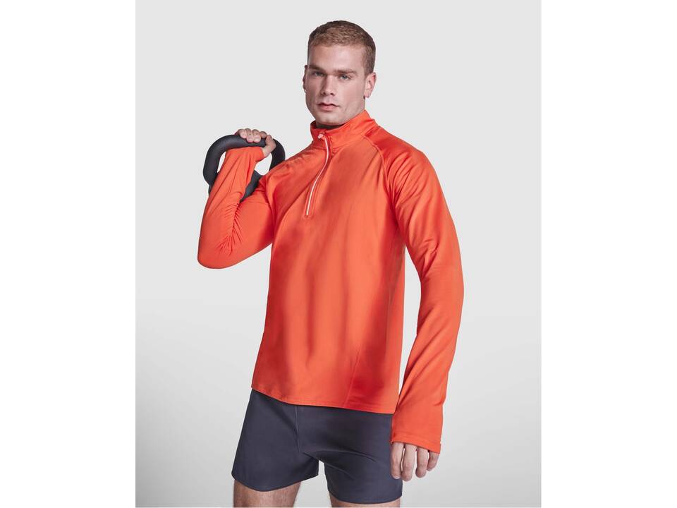 Sweatshirt Estambul à manches longues et col demi-zip pour homme 17