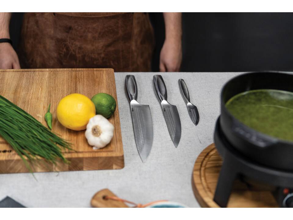 BOSKA Set de 3 couteaux de cuisine Monaco+ 5