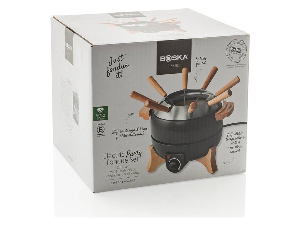 BOSKA Set à fondue électrique Party - 2.3L (EU Type F) 28