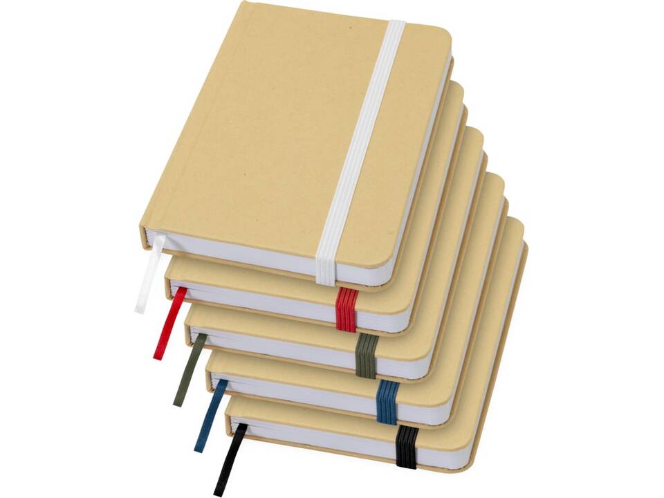 Carnet A6 Reed uni recyclé à couverture rigide