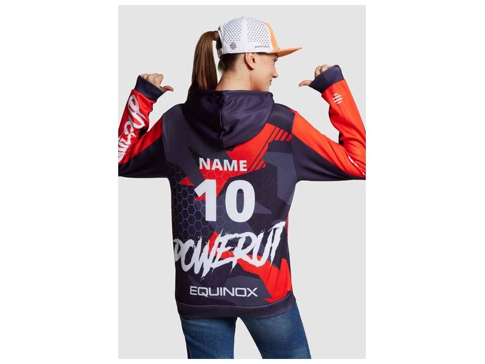 Sweat à capuche 280g sublimé avec poche kangourou – design entièrement personnalisé 5