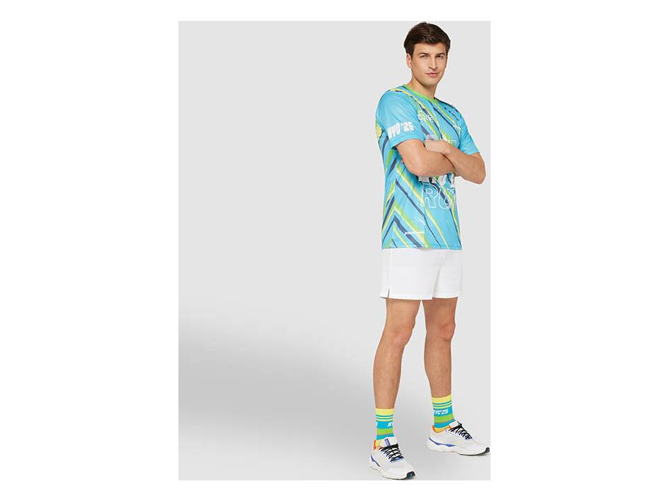 T-shirt sportif sur mesure à motif à carreaux – design entièrement personnalisé 5