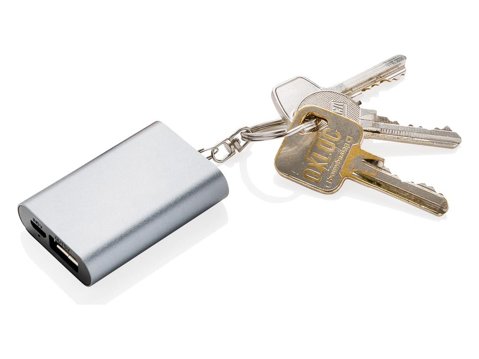 Sleutelhanger met powerbank