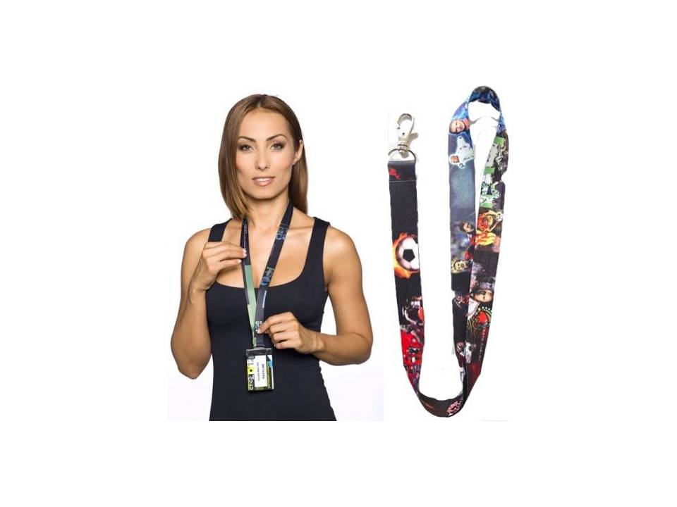 SoftFeel Sublimatie lanyards 10 mm
