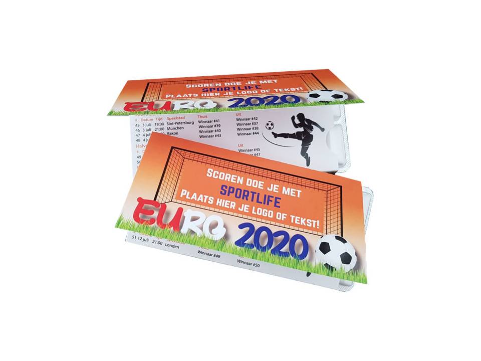 Chewing-gum Sportlife Coupe du Monde de football avec programme des matchs 3