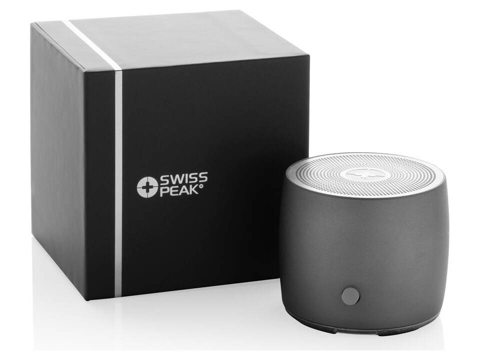 Enceinte 3W aluminium recyclé RCS Swiss peak
