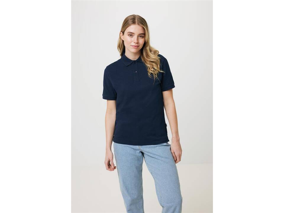Polo en coton piqué et recyclé Iqoniq Yosemite 54