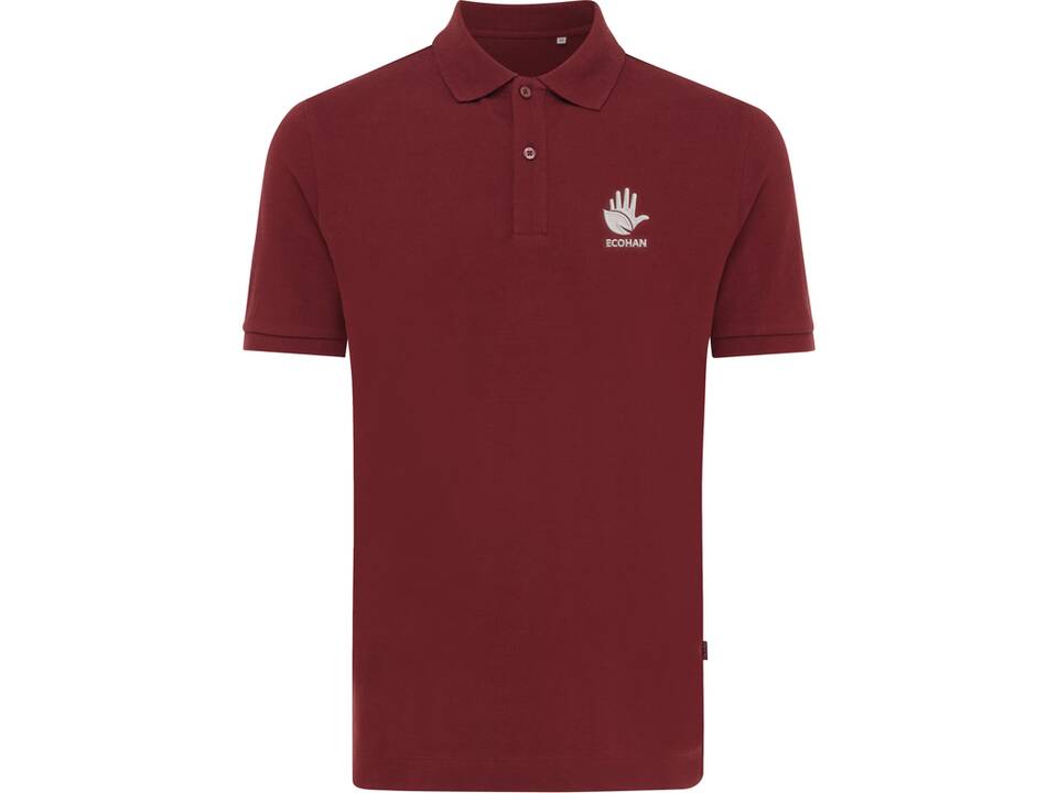 Polo en coton piqué et recyclé Iqoniq Yosemite 37