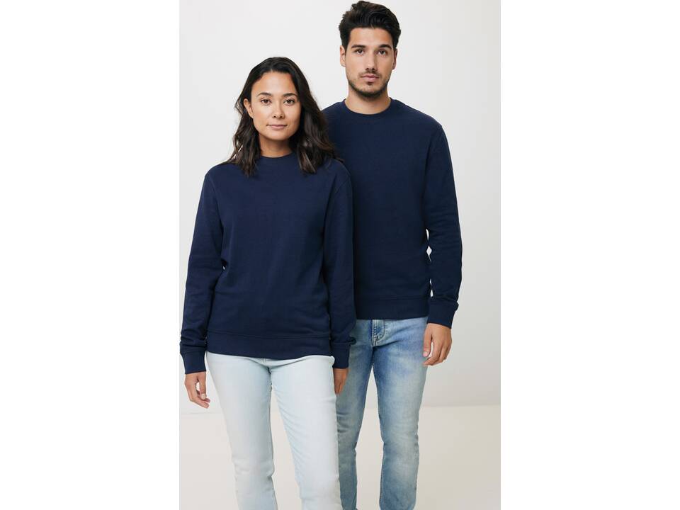 Pull à col rond en coton recyclé Iqoniq Zion 53