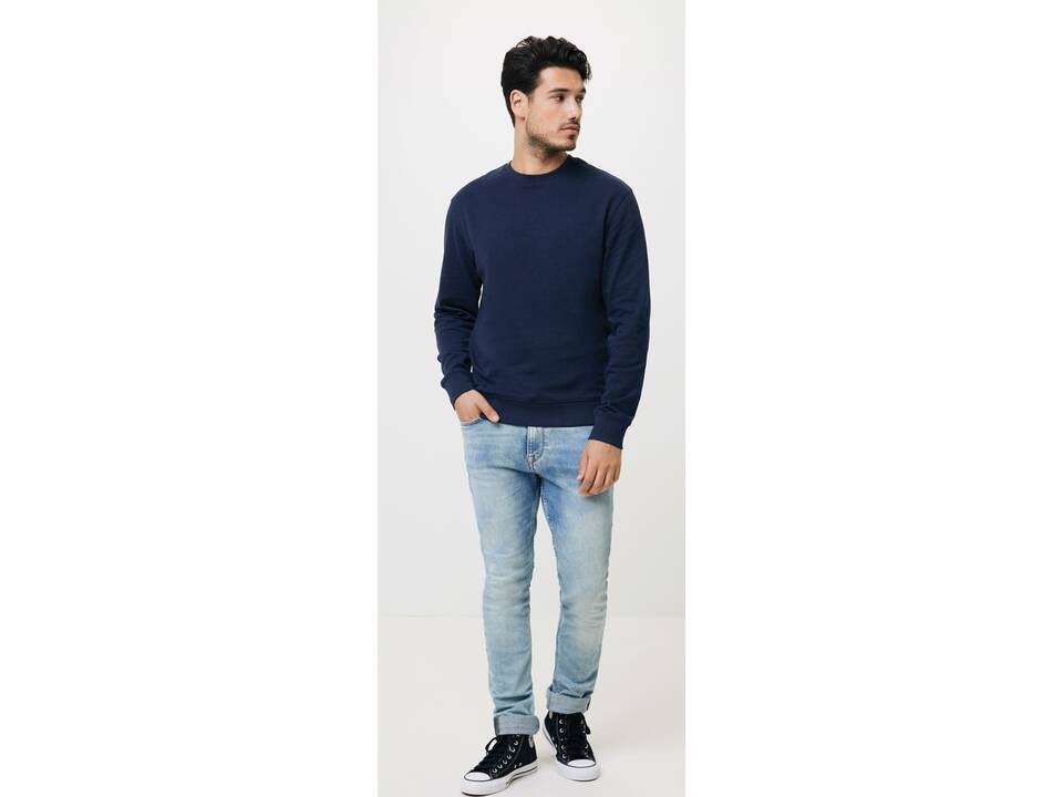 Pull à col rond en coton recyclé Iqoniq Zion 50