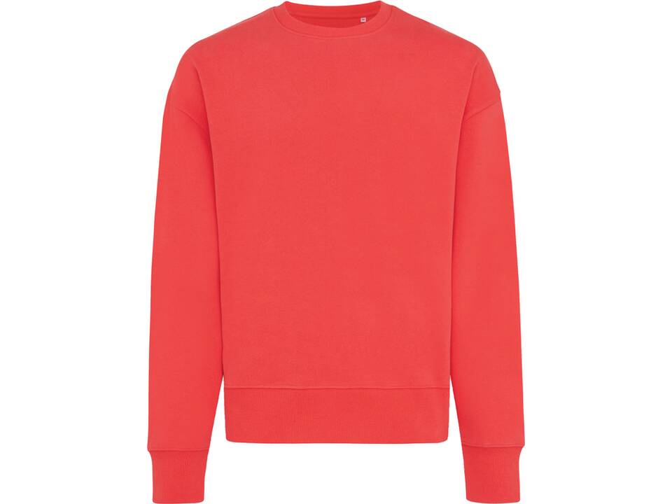 Sweater à col rond en coton recyclé Iqoniq Kruger 48