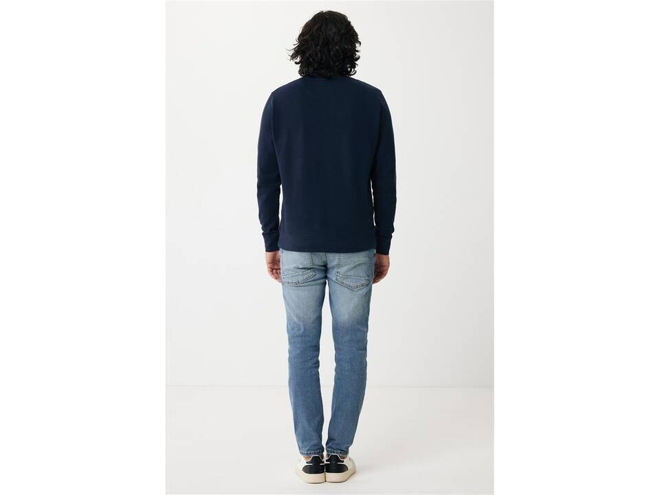 Sweater à col rond léger en coton recyclé Iqoniq Etosha 31