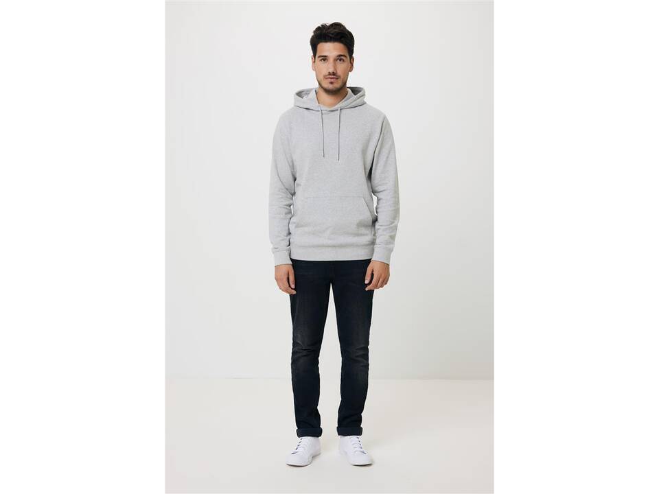 Sweat à capuche en coton recyclé et non teinté Iqoniq Torres 40