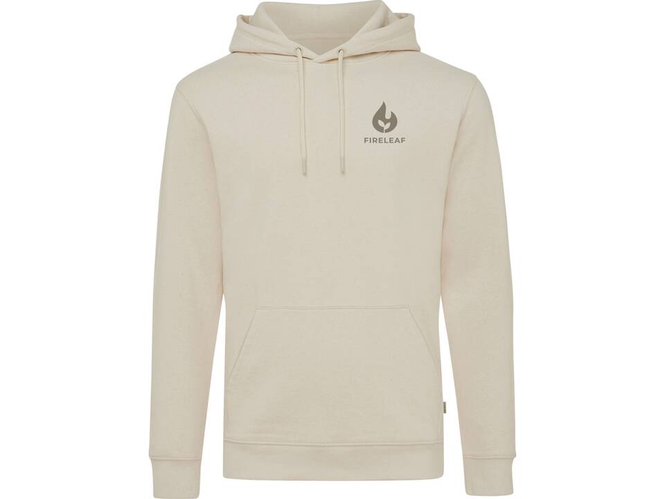 Sweat à capuche en coton recyclé et non teinté Iqoniq Torres 6