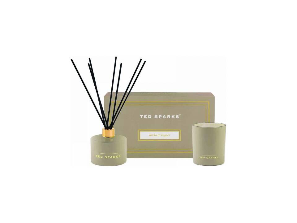 Coffret Bougie & Diffuseur Ted Sparks 7