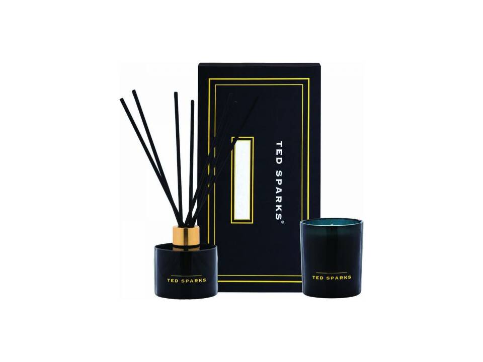 Coffret Bougie & Diffuseur Ted Sparks 1