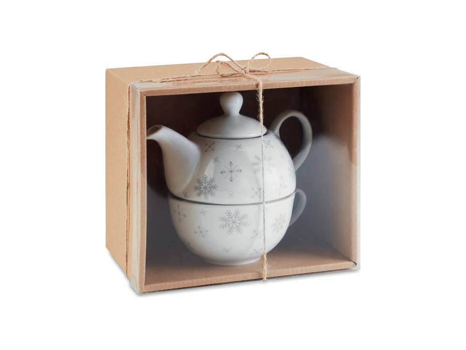 Théière et tasse de Noel 2