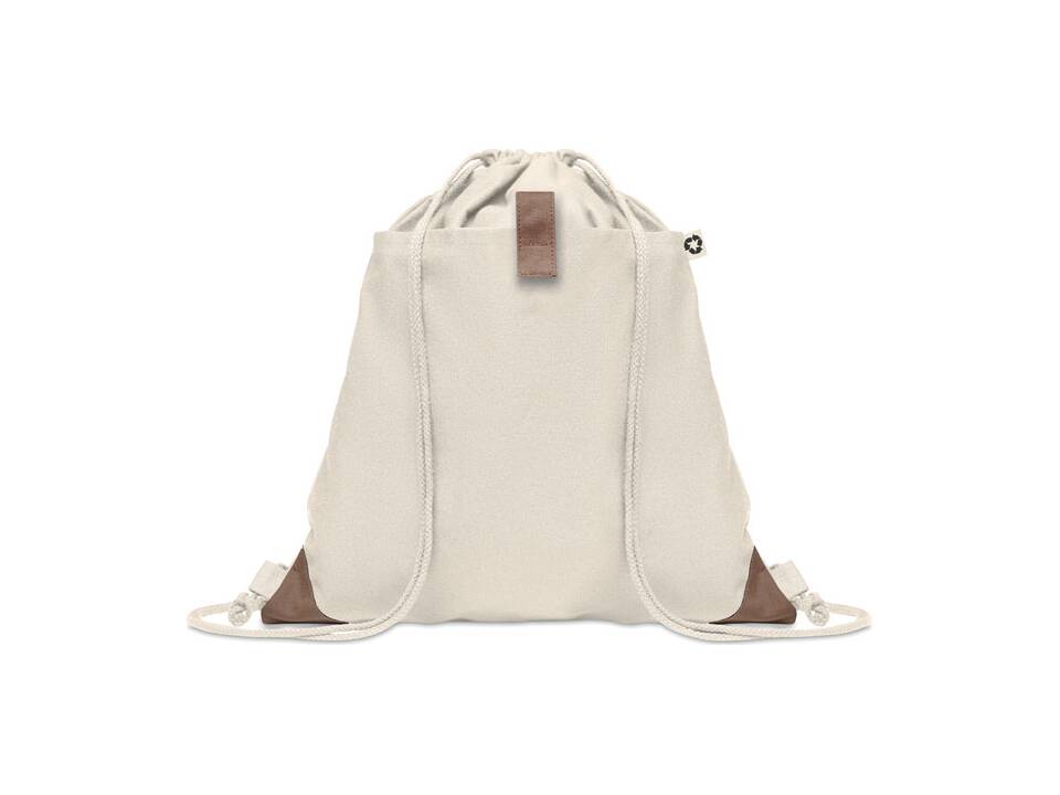 Sac à cordon en coton recyclé