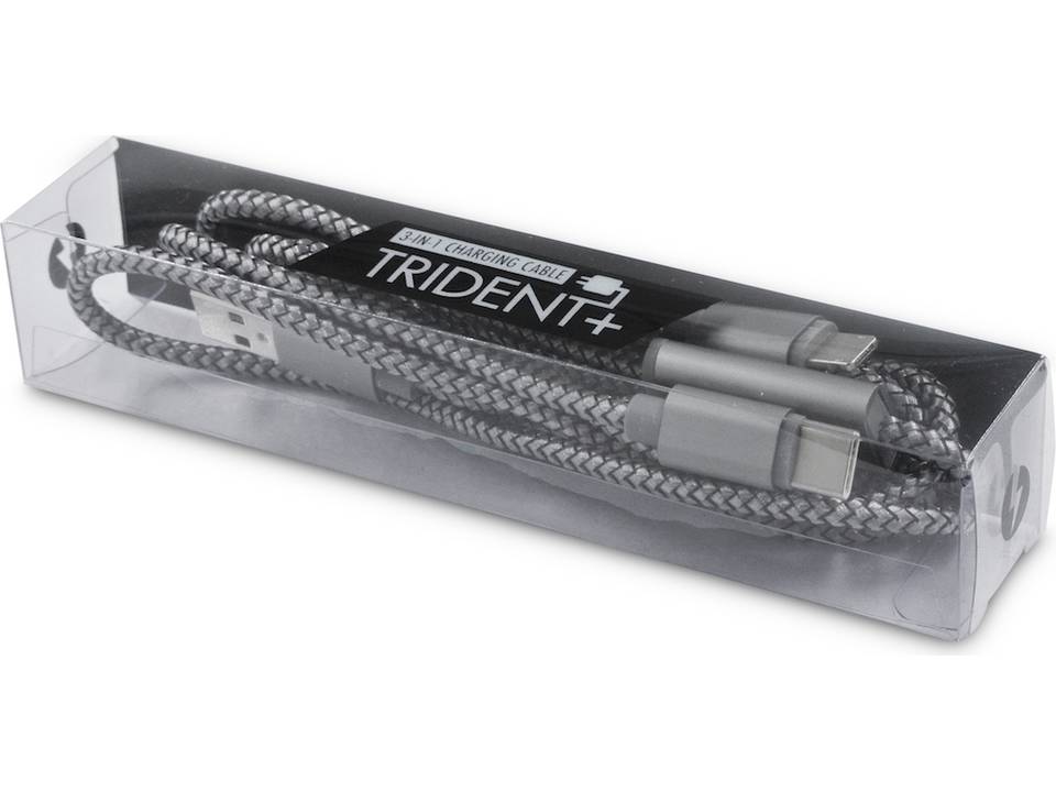 Trident+ multi câbles de charge pour Apple & Android 4