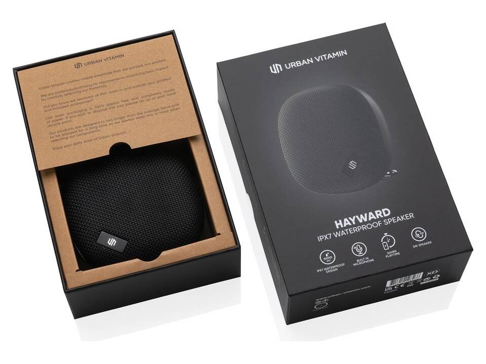 Enceinte étanche IPX7 Urban Vitamin Hayward 9