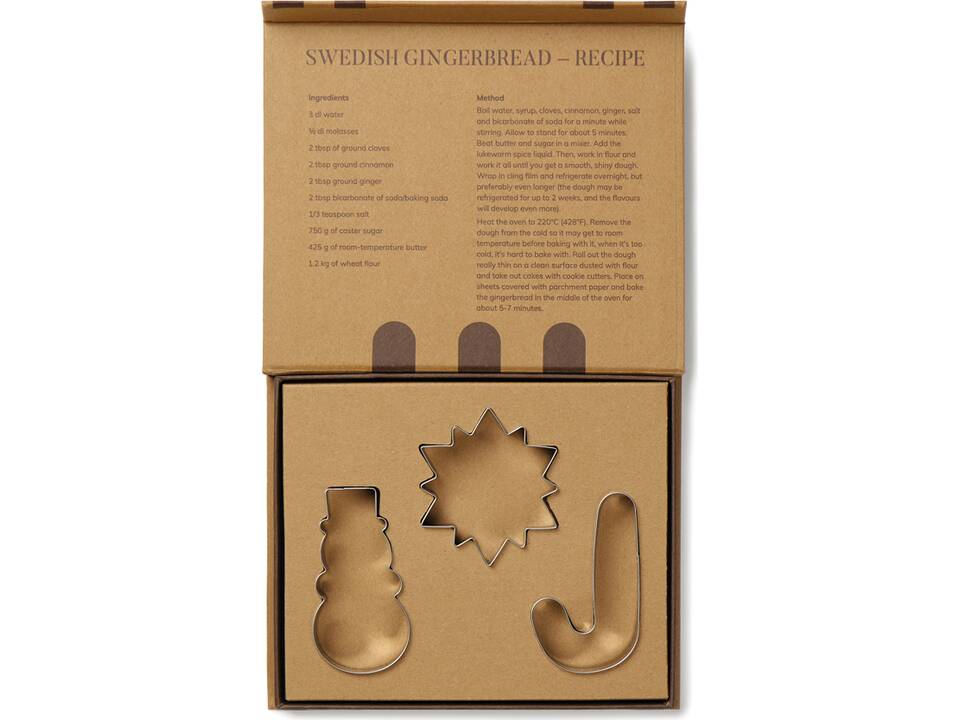 VINGA Set de 3 emporte-pieces Classic 1