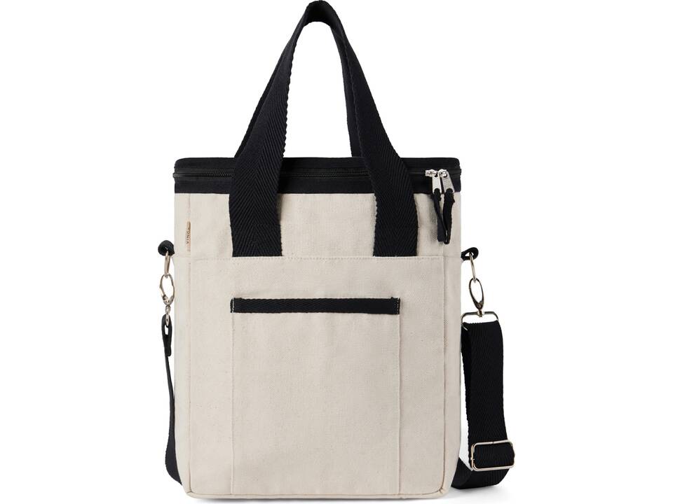 VINGA Tote bag isotherme en toile recyclée AWARE™ Volonne 1