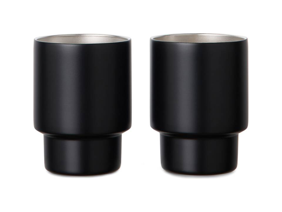 VINGA Set de 2 tasses en acier RCS Nagano 1