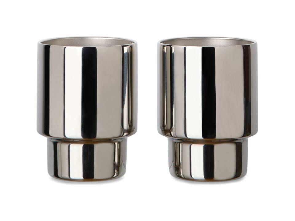 VINGA Set de 2 tasses en acier RCS Nagano 7