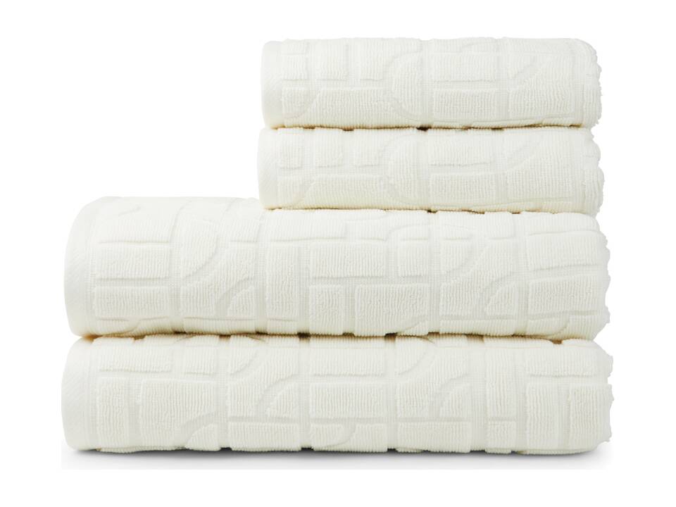 VINGA Verso Lot de 4 serviettes en coton biologique OCS 7