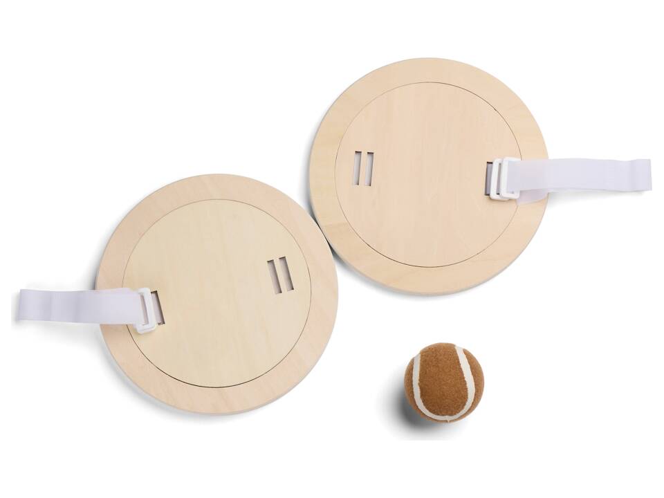 VINGA Jeu de raquettes scratch avec balle 3