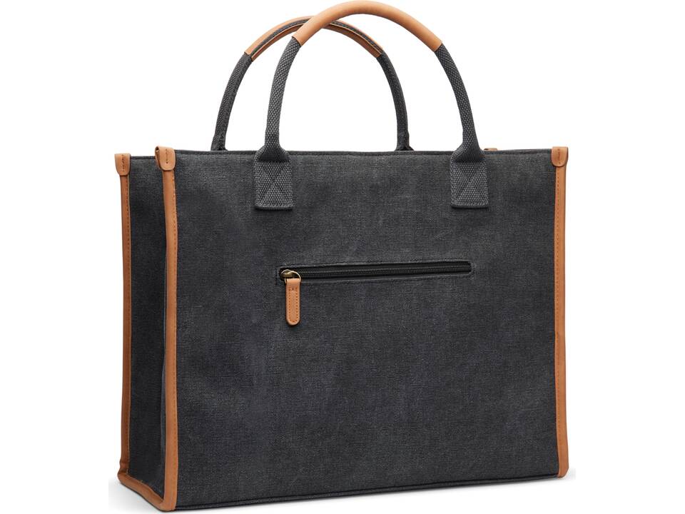 VINGA Sacoche ordinateur en toile recyclée RCS Bosler 2