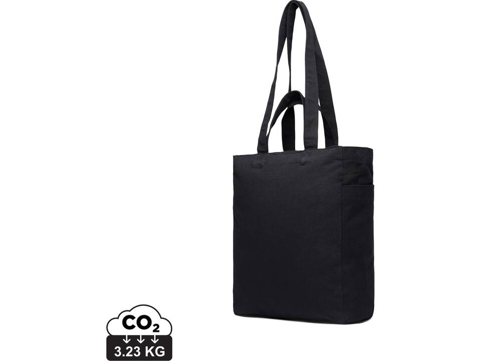 VINGA Tote bag avec zip en toile recyclée Hilo AWARE™