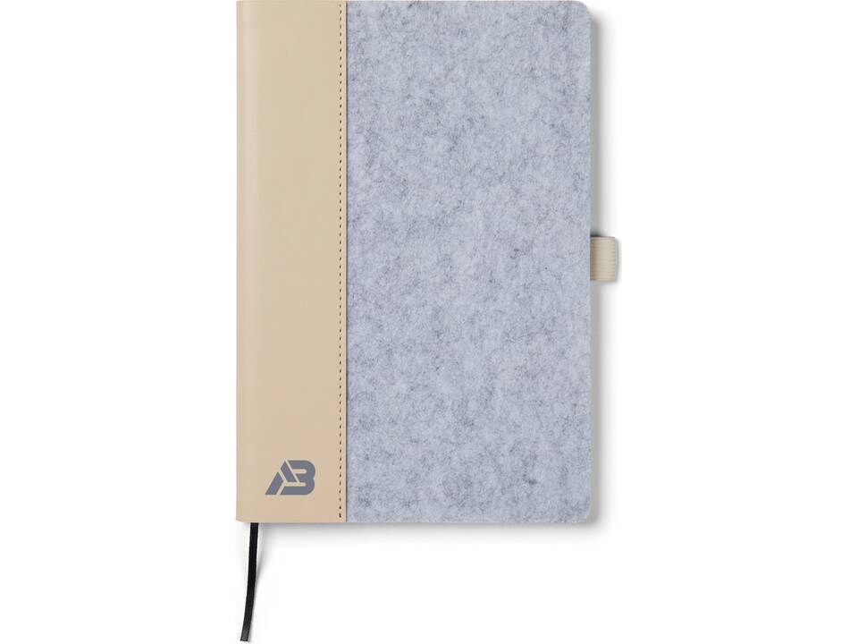 VINGA Carnet en feutre recyclé GRS Albon 13