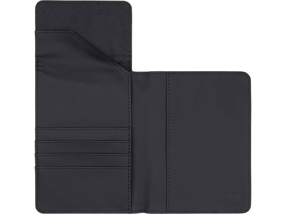 VINGA Baltimore Etui passeport anti-RFID en PU recyclé RCS 3