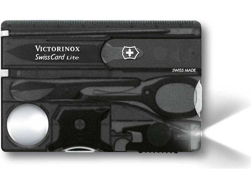 Victorinox SwissCard LED Lite grijs
