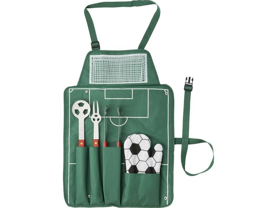 Voetbal Barbecue set 