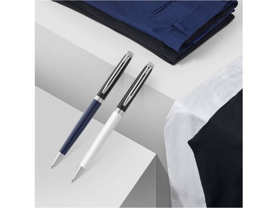 Stylo roller Waterman Hemisphere avec habillage palladium 11