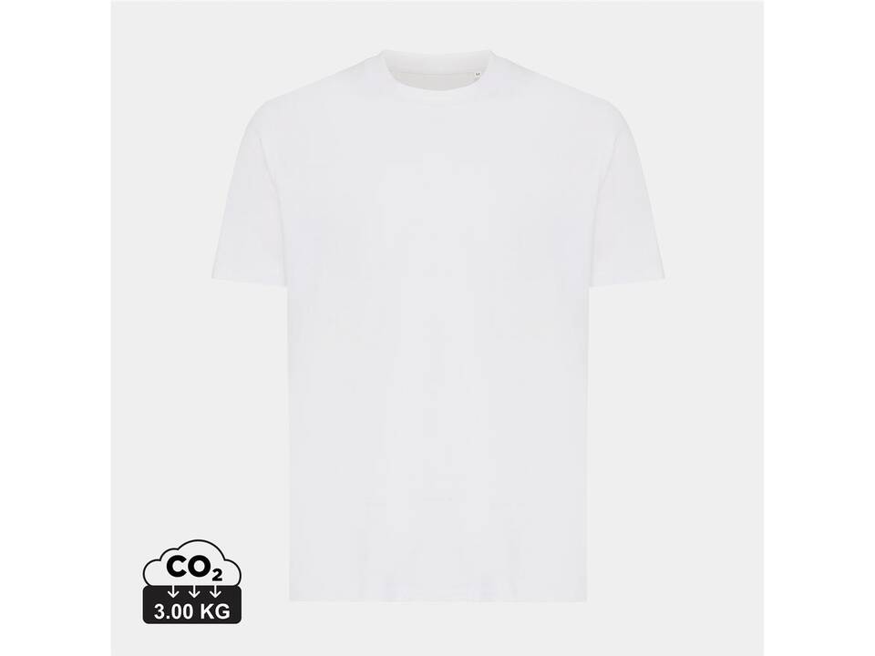 Wit Iqoniq Sierra lichtgewicht gerecycled katoen t-shirt