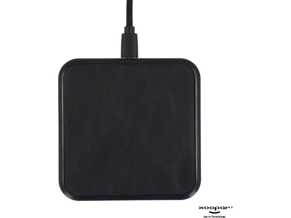 2259 | Xoopar Iné Wireless Fast Charger - Recycled Leather 15W 7