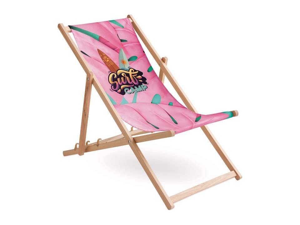 Chaise longue en bois sur mesure avec housse amovible – design entièrement personnalisé 3