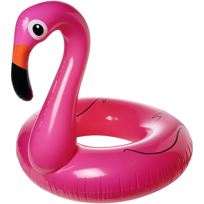 Flamingo opblaasbare zwemband