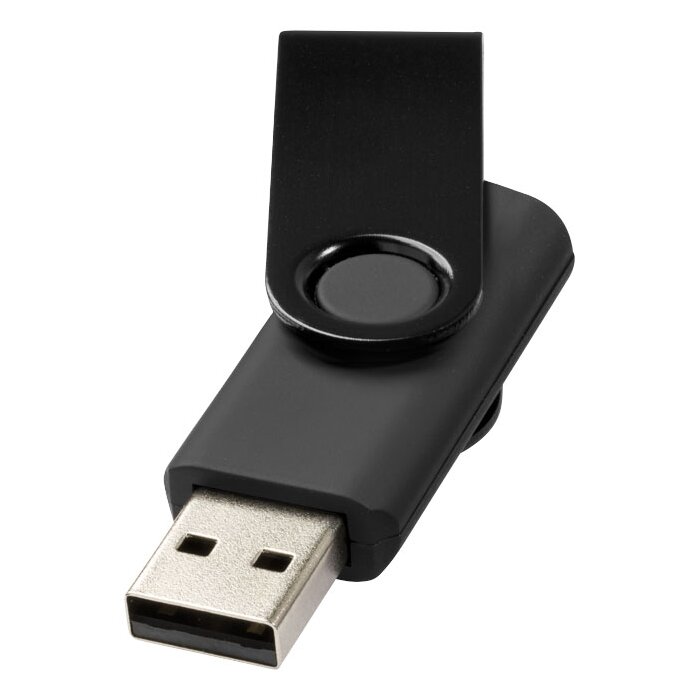 Rotate metallic USB 2GB bedrukken