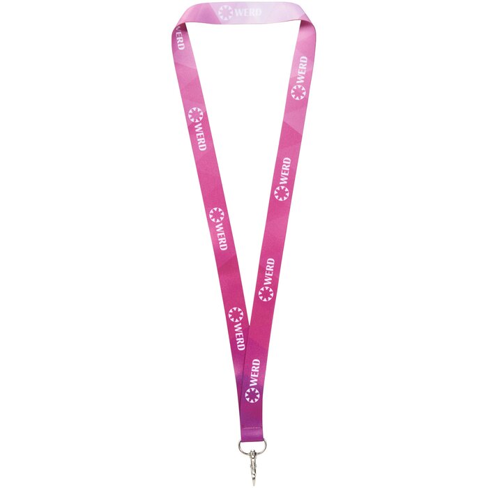 Dubbelzijdig bedrukte lanyards uit Satijnpolyester