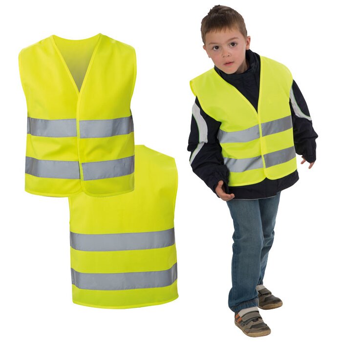 Gilet de sécurité enfant : Devis sur Techni-Contact - Gilet de  signalisation pour enfants