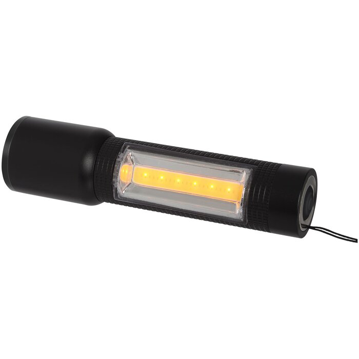 Compacte zaklamp met COB zijlicht bedrukken