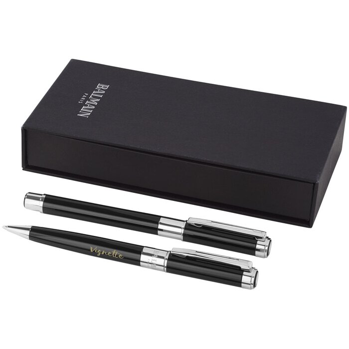 Duo pen gift set Nocturne bedrukken