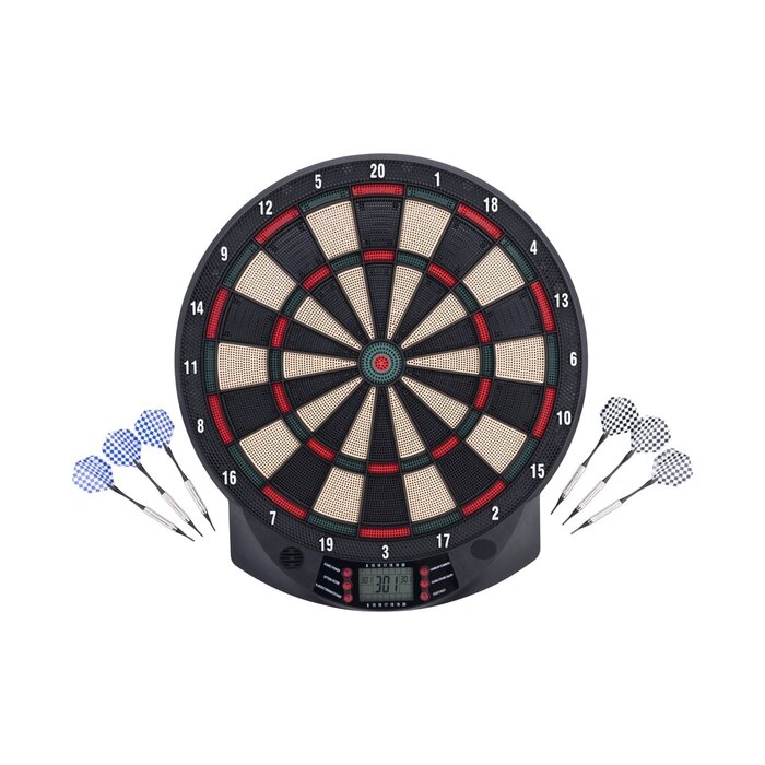 Elektronisch dartbord met 6 softtip pijlen