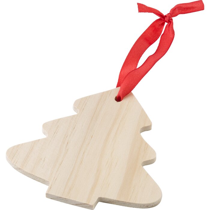 Houten kerstornament Boom