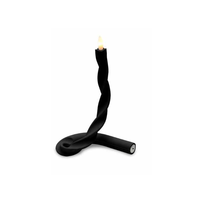 JENS Living Flexibele LED Kaars Zwart