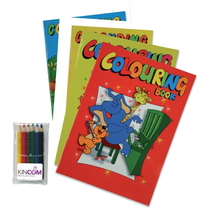 Kleurboek set bedrukken